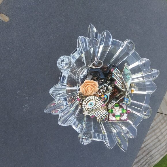 Marquis  by Waterford Crystal Trinket Dish Votive Holder - Picture 11 of 15